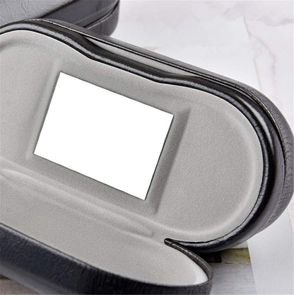 [2 in 1] Dual Glasses Case Hard Shell Eyeglass Case Protective for 2 Eyeglasses (Not Suitable for Sunglasses) V1259-DP01-A-2631