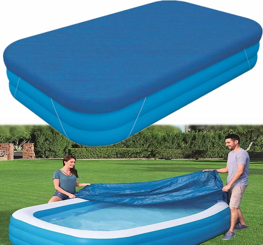 Rectangle Pool Cover,Pool Cover for Inflatable Pool,Rectangular Inflatable Swimming Pool Cover, 10ft X 6ft V1259-DP01-A-2642