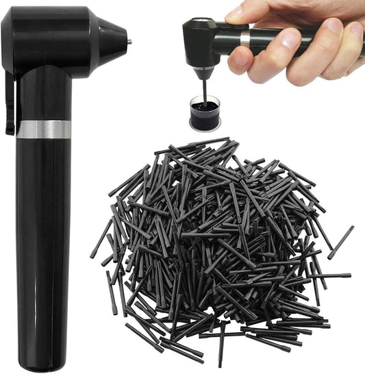 Tattoo Ink Mixer Machine Set - Electric Tattoo Ink Blender with 100Pcs Mixing Sticks Set Ink Mixer Machine V1259-DP01-A-2655
