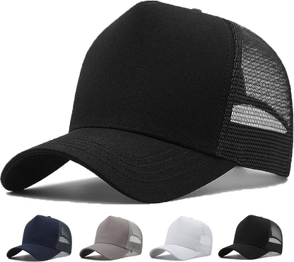 Oversize XXL Mesh Trucker Hat Big Head Hats for Men High Crown Baseball Cap Breathable Dad Hat Adjustable V1259-DP01-A-2675