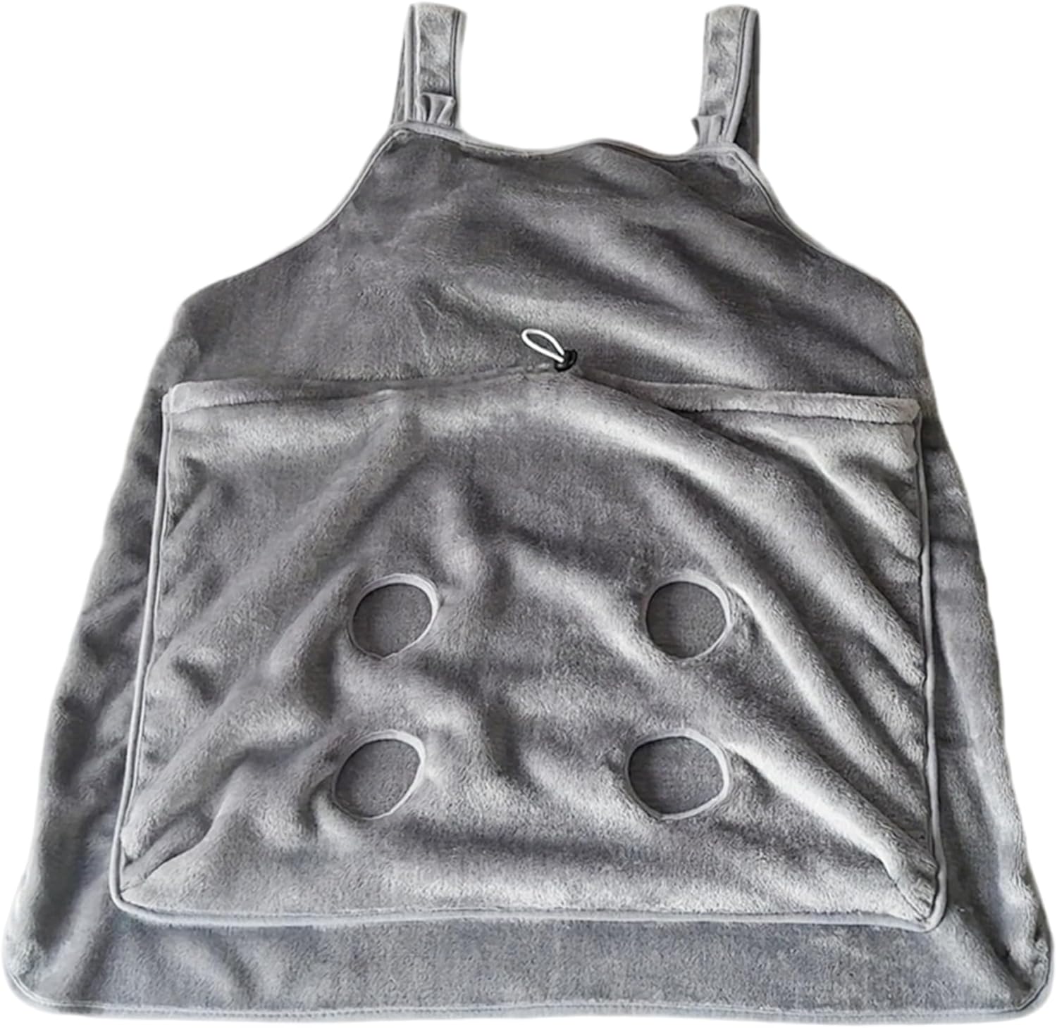 Cat Sling Soft Flannel Cat Apron with Claws Holes Multifunctional Adjustable Pet Carrier for Nail Cutting V1259-DP01-A-2682