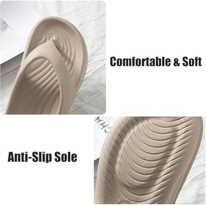 Pillow Arch Support Flip Flops, Platform Recovery Flipflops Orthopedic Sandals, Pillow Soft Summer Beach Shoes V1259-DP01-A-2703