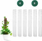 6 Pcs 24 Inch Plastic Moss Pole for Plants Monstera, Stackable for Indoor Work with Sphagnum Support V1259-DP01-A-2706