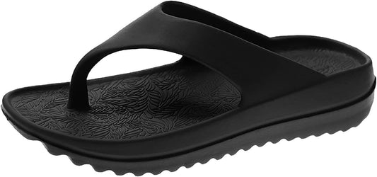 Cloud Flip Flops for Womens and Mens, Orthotic Lightweight Beach Pillow Slippers, Soft Cushion Flip-Flop V1259-DP01-A-2710