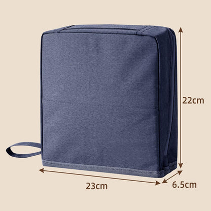 Multi-Purpose Large Capacity Oxford Cloth Standing Makeup Bag - Portable Lightweight Canvas Organizer with V1259-DP01-A-2714