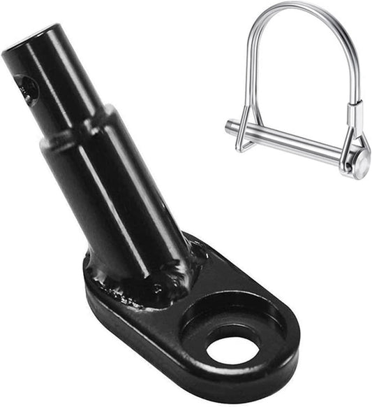 12mm Heavy Duty Steel Trailer Hitch Coupler with Safety Locking Pin for Kids and Pets, Fits QR and Solid V1259-DP01-A-2762