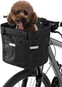Waterproof Removable Bicycle Front Basket with Aluminum Frame, Pet Carrier & Multi-Purpose Handlebar Bag for V1259-DP01-A-2769