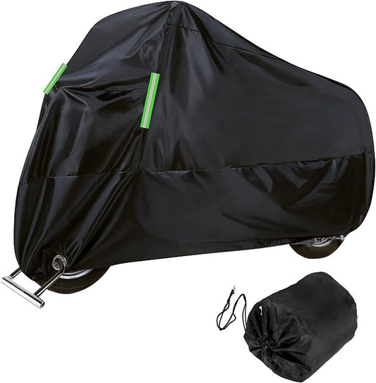 Heavy Duty PVC Motorcycle Cover 2XL/3XL for Weather Protection, for Rain, Snow, 530g Universal Fit V1259-DP01-A-2772