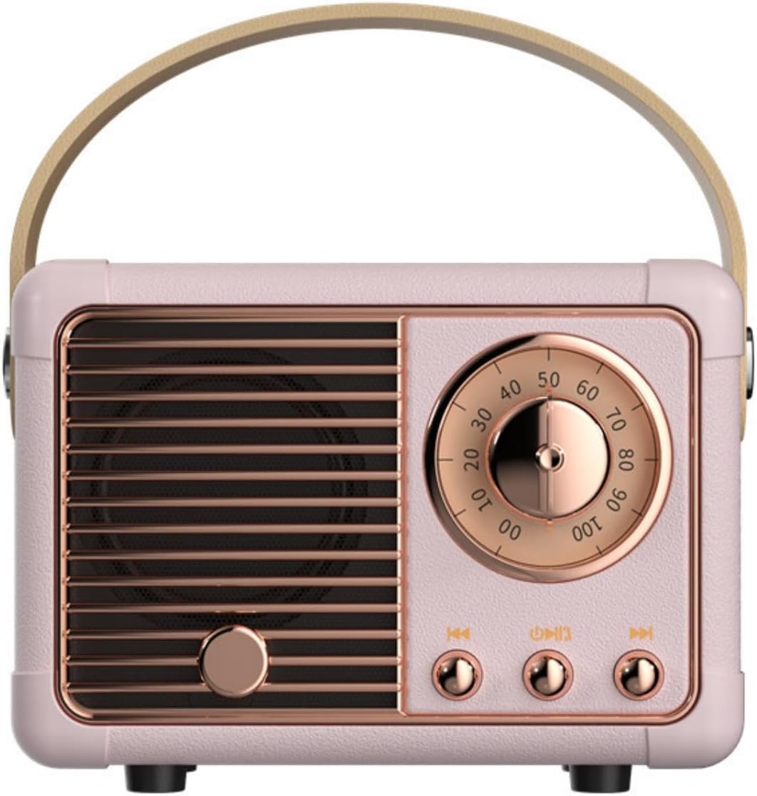HM11 Vintage Speaker with, 5.0, USB Charging, 3W Output, 2-4 Hours Playback V1259-DP01-A-2775