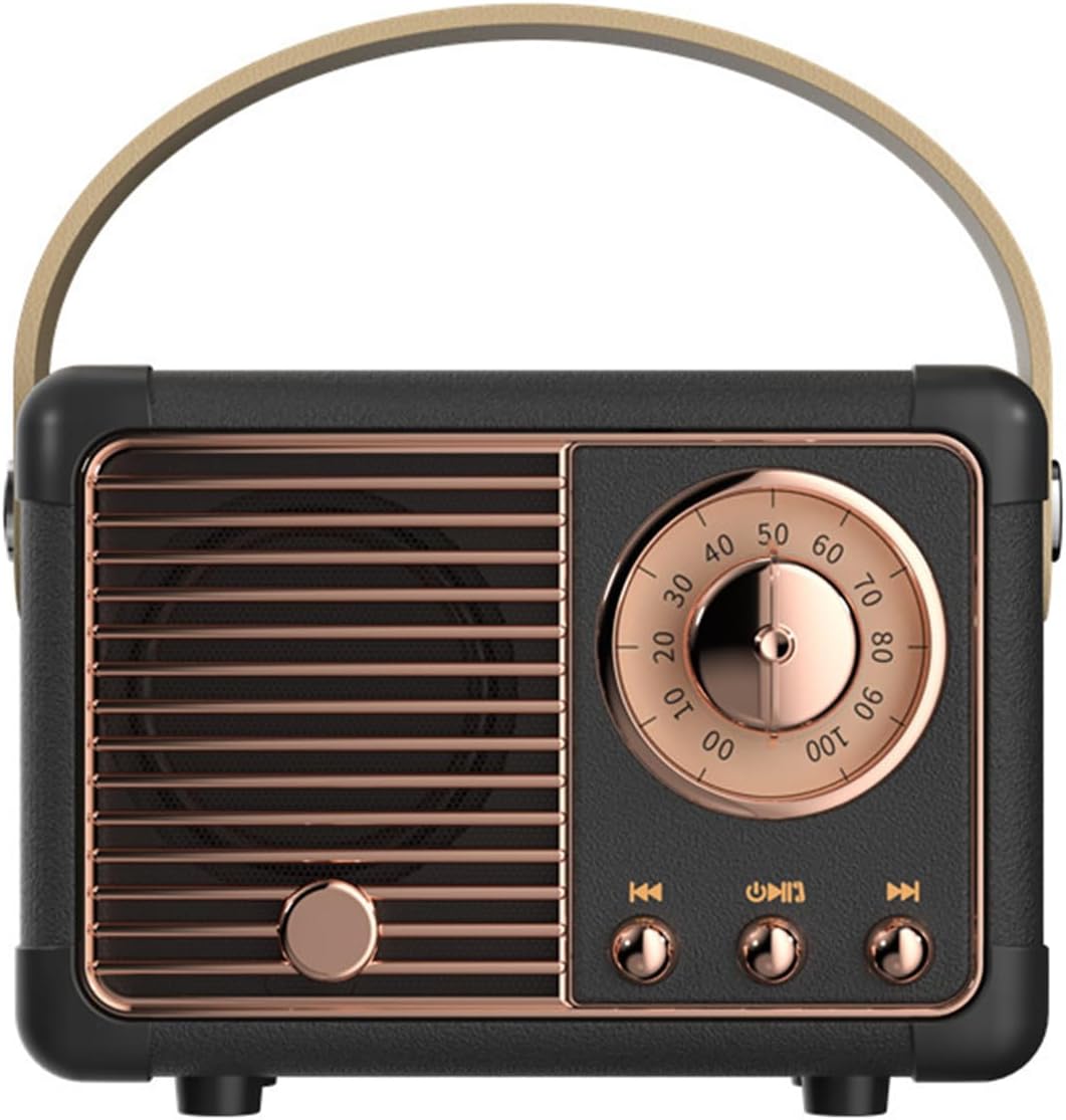 HM11 Vintage Speaker with, 5.0, USB Charging, 3W Output, 2-4 Hours Playback V1259-DP01-A-2775