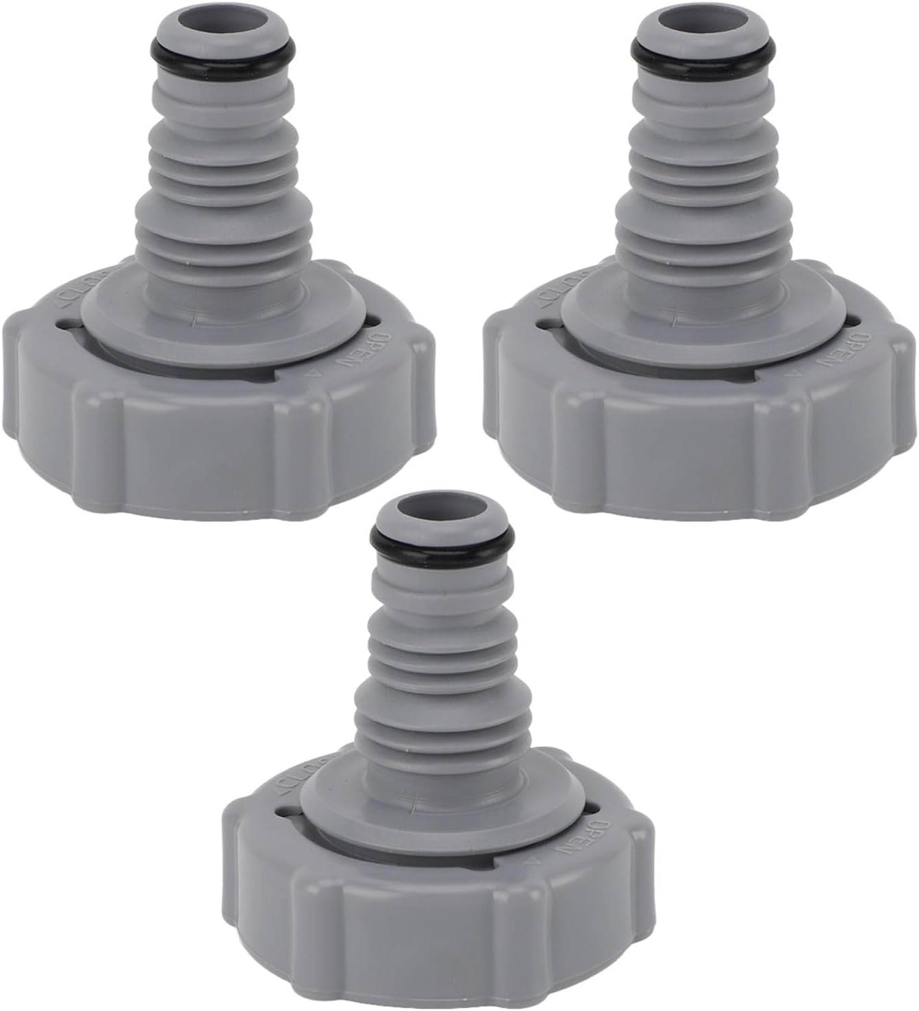 P6H1419-Compatible 40mm Plastic Pool Drain Valve with 32mm Inner Connector - Leak-Proof Design, Easy V1259-DP01-A-2779