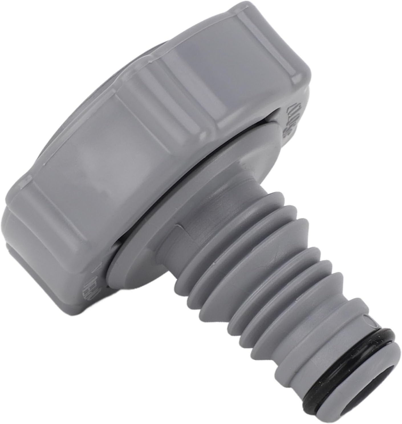 P6H1419-Compatible 40mm Plastic Pool Drain Valve with 32mm Inner Connector - Leak-Proof Design, Easy V1259-DP01-A-2779