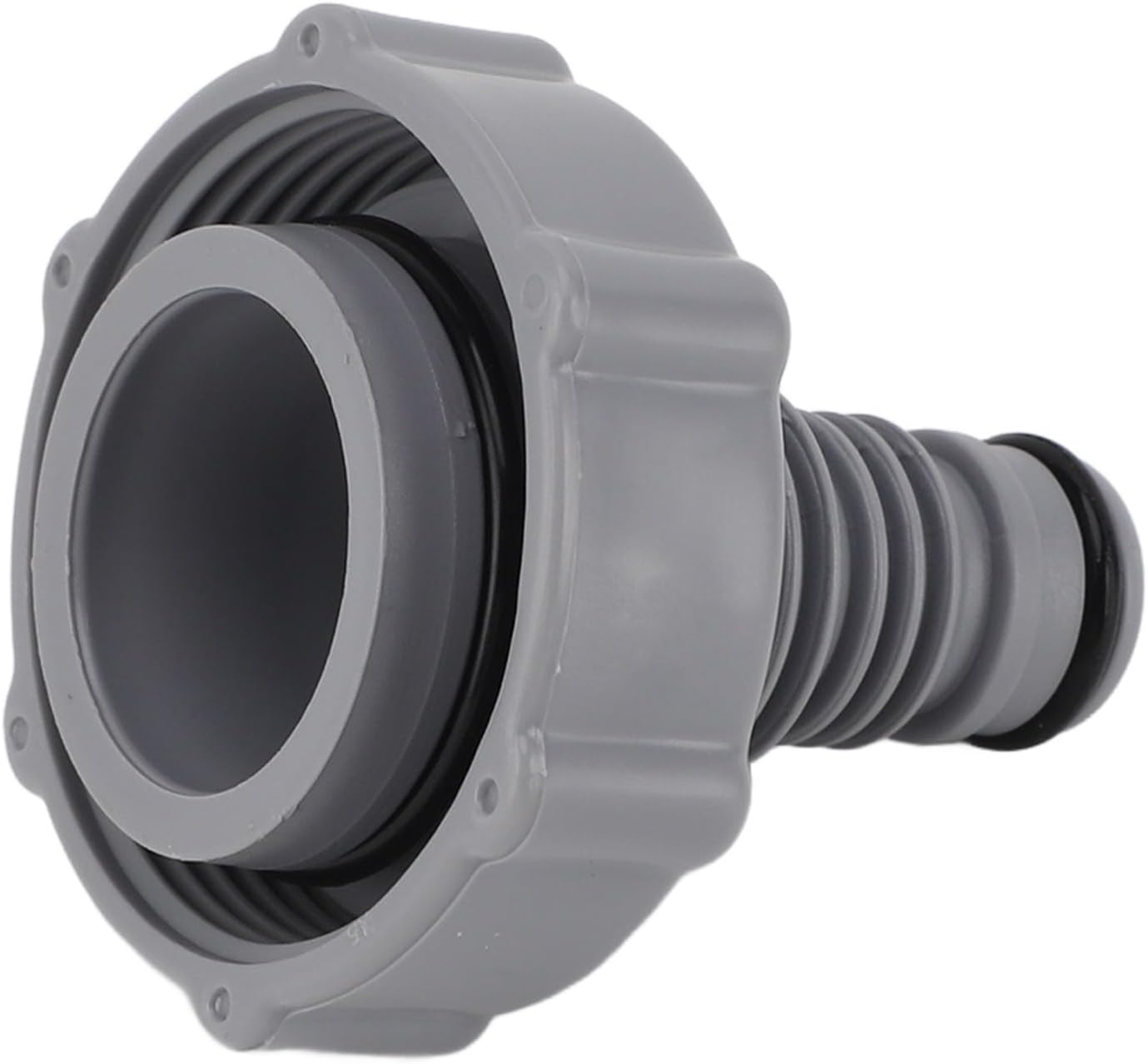 P6H1419-Compatible 40mm Plastic Pool Drain Valve with 32mm Inner Connector - Leak-Proof Design, Easy V1259-DP01-A-2779