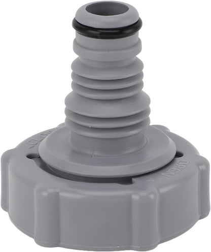 P6H1419-Compatible 40mm Plastic Pool Drain Valve with 32mm Inner Connector - Leak-Proof Design, Easy V1259-DP01-A-2779