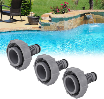 P6H1419-Compatible 40mm Plastic Pool Drain Valve with 32mm Inner Connector - Leak-Proof Design, Easy V1259-DP01-A-2779