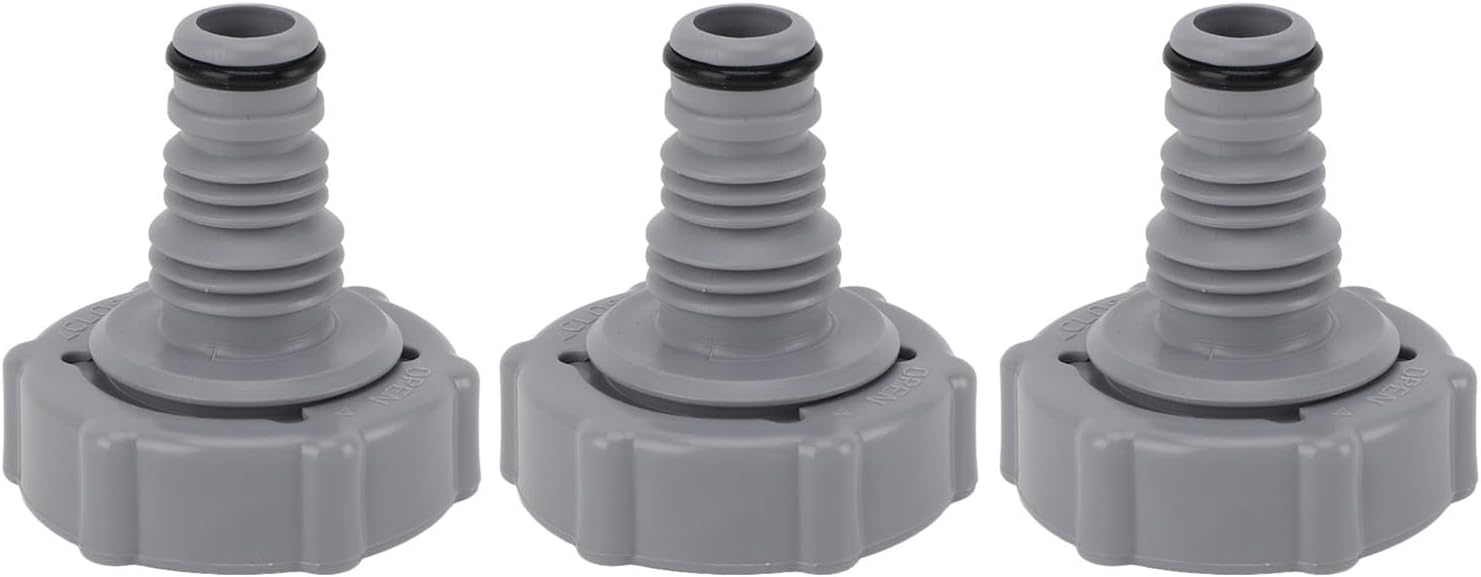 P6H1419-Compatible 40mm Plastic Pool Drain Valve with 32mm Inner Connector - Leak-Proof Design, Easy V1259-DP01-A-2779