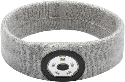 Sport Sweat Headbands with LED Lights for Men Women Workout Head Band Sweatbands Outdoor Running Night Safety V1259-DP01-A-2789