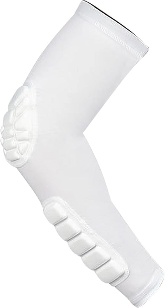 Padded Elbow Forearm Sleeves Compression Arm Protective Sleeve Basketball Shooting Protective Pad V1259-DP01-A-2792