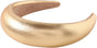 Leather Sponge Headband, Thickened Wide Edge Headband (Gold) V1259-DP01-A-2795