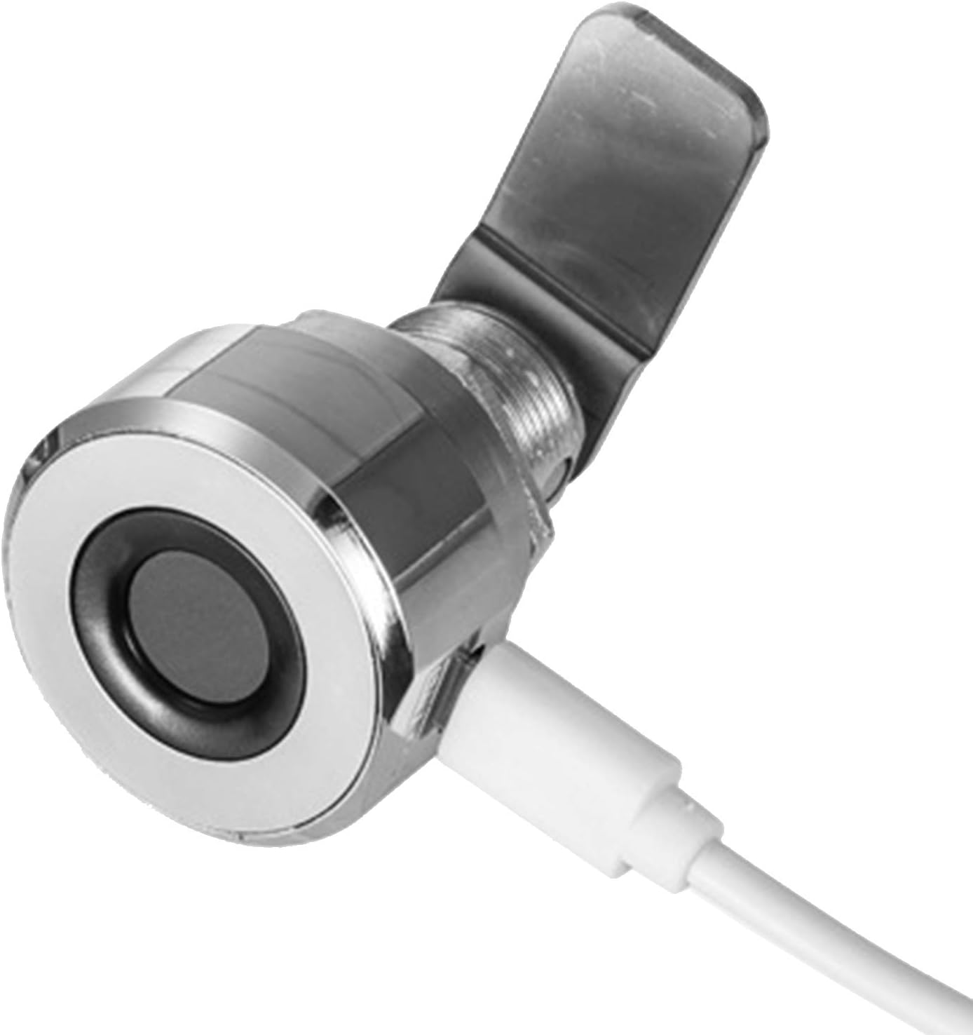 Compact Smart Fingerprint Lock T22 with Rechargeable Battery for Cabinets, Suitcases, Bikes, and More V1259-DP01-A-2804