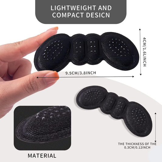 Anti-Slip Gel Heel Liners for Pain, Perfect Fit for Oversized Shoes, Easy Application, Unisex Design for All V1259-DP01-A-2809