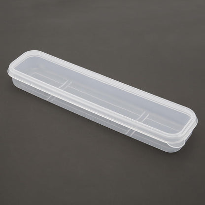Portable Flatware Box Travel Tableware Storage Case, Simple Tableware Storage Box Case for Cutlery Kit (White) V1259-DP01-A-2856
