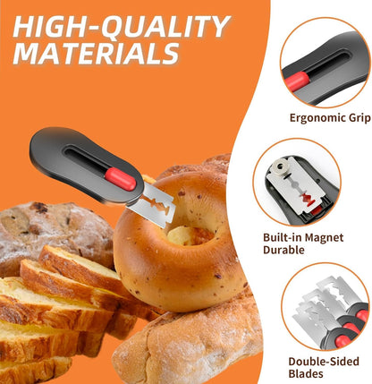 (2 Packs) Bread Lame Dough Scoring Tool with Telescoping Feature, Professional Bread Lame for Bread Scoring V1259-DP01-A-2886