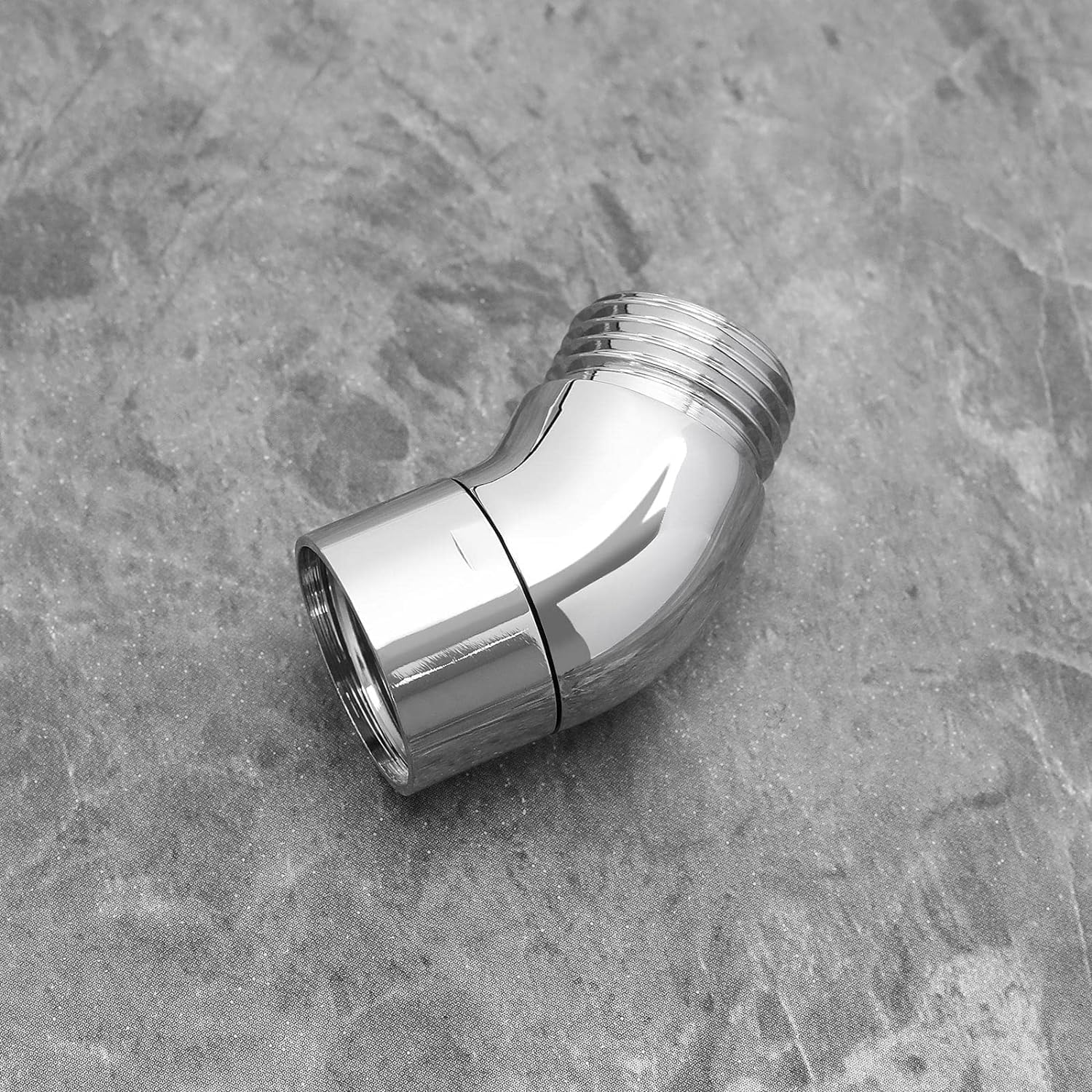 Handheld Shower Head Elbow Adapter G1/2" Shower Connector 45-Degree Adapter Solid Brass, Suitable for Most V1259-DP01-A-2889