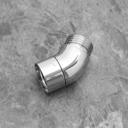 Handheld Shower Head Elbow Adapter G1/2" Shower Connector 45-Degree Adapter Solid Brass, Suitable for Most V1259-DP01-A-2889