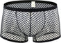 Men's See Through Fishnet Boxer Briefs Underwear Lingerie Booty Shorts V1259-DP01-A-2898