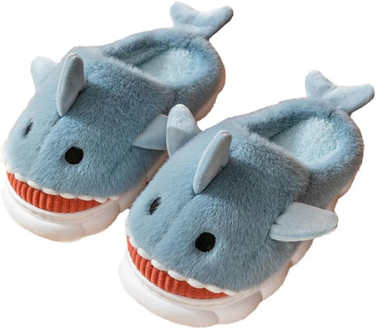 Cartoon Fuzzy Slippers Animal Shape Plush Slippers Thick Sole Soft Winter Indoor Slippers for Women and Men V1259-DP01-A-2905