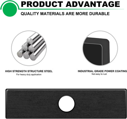 6Pack Edger Blades 8X2 Hole Diameter 1" Eco Edger Blade Replacement Compatible with Echo 720-237-001, V1259-DP01-A-2909