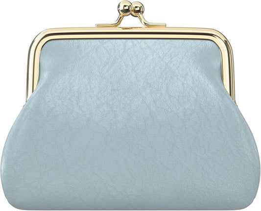 Coin Purse, Small PU Leather Change Purse, Coin Purse Wallet with Clasp, Car Coin Holder Pouch for Woman Men V1259-DP01-A-2918