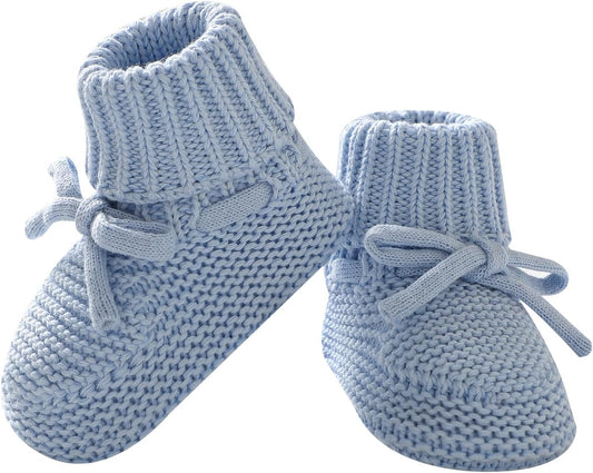 Baby Booties Newborn First Walkers Cozy Shoes Warm Knit Soft Booties for Toddler Infant Boy Girl V1259-DP01-A-2919