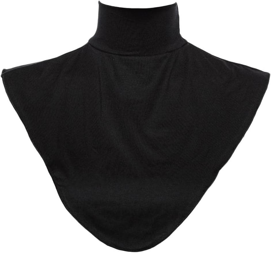 Fityle 2/pieces Stretchy Modal Detachable Turtleneck Dickey Collar Neck Hijab Extension V1259-DP01-A-2938