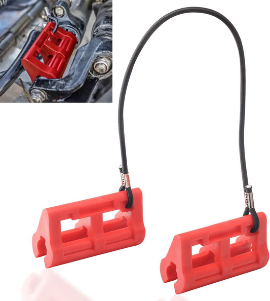 Red Hydraulic Steering Locks, Outboard Motor Steering Lock for Most Steering Cylinder Rods On Outboard V1259-DP01-A-2961
