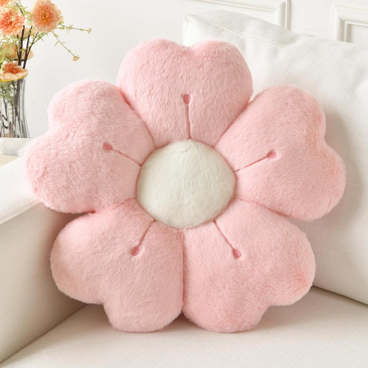Flower Pillow, Flower Shaped Pillow Decorative Throw Pillows for Bed Couch, Cute Daisy Pillow Dorm Decor V1259-DP01-A-2971