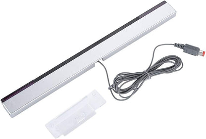 Wii Sensor Bar, Wired Infrared Sensor Bar IR Signal Ray Sensor Bar for Nintendo Wii and Wii U Console V1259-DP01-A-2980
