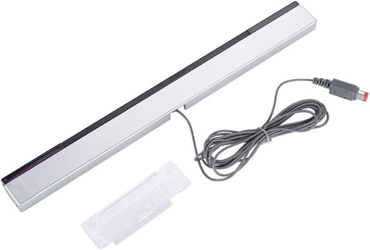 Wii Sensor Bar, Wired Infrared Sensor Bar IR Signal Ray Sensor Bar for Nintendo Wii and Wii U Console V1259-DP01-A-2980