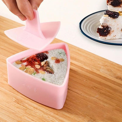 3Pcs Onigiri Triangle Rice Ball Maker, Plastic Triangle Rice Ball Mold Musubi Maker Press, Non Stick Making V1259-DP01-A-2992