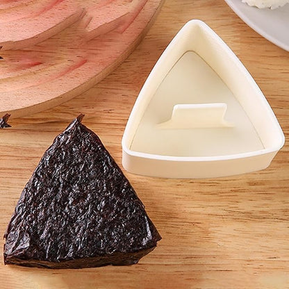3Pcs Onigiri Triangle Rice Ball Maker, Plastic Triangle Rice Ball Mold Musubi Maker Press, Non Stick Making V1259-DP01-A-2992