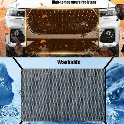 2Pcs Car Grill Net,Heavy-Duty Grille Mesh with Hooks, Universal Front Bumper Vent Insert for Pickup Trucks & V1259-DP01-A-2994