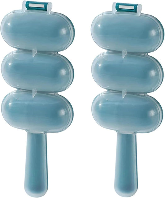 2Pcs Blue Rice Ball Maker Shake Lunch Maker Mould Rice Ball Shaker Rice Ball Mold Rice Ball Shaped Kitchen V1259-DP01-A-2998