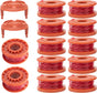 14 Pack Replacement Trimmer Spool Line, Trimmer Replacement Spools Line for Worx WA0010 WA0004.1 Grass V1259-DP01-A-2999