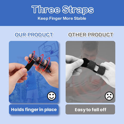 Trigger Finger Splint, Finger Splints for Straightening & Trigger Finger & Broken Finger,Finger Brace Fits V1259-DP01-A-3000
