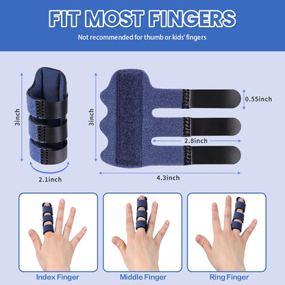 Trigger Finger Splint, Finger Splints for Straightening & Trigger Finger & Broken Finger,Finger Brace Fits V1259-DP01-A-3000