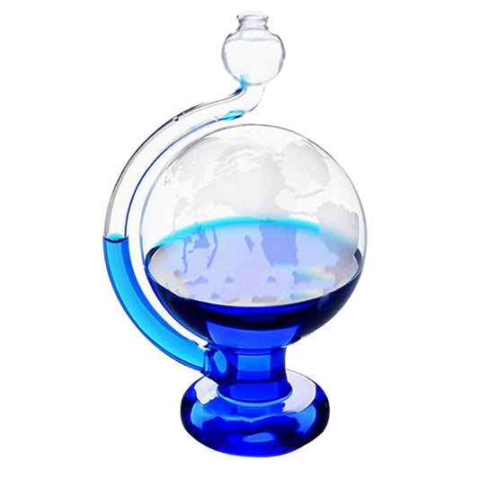 Storm Glass Weather Predictor, Visual Barometric Pressure Gauge, Portable Glass Barometers for The Home V1259-DP01-A-3012