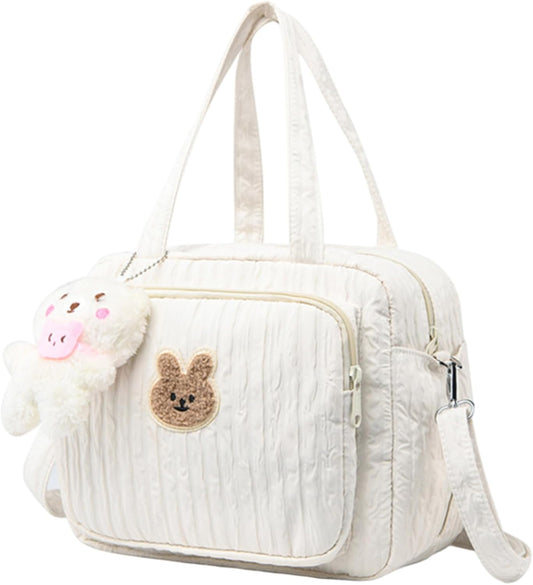 1PC Diaper Bag, Zipper Large Capacity Diaper Tote Bag with Multi-Pocket, Handheld/Crossbody Storag Organizer V1259-DP01-A-3017