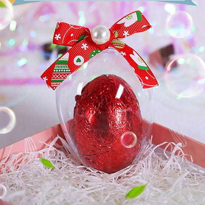 Giant Transparent Easter Eggs - DIY Blank Easter Egg, Clear Easter Eggs Empty Plastic Surprise Eggs Fillable V1259-DP01-A-3018
