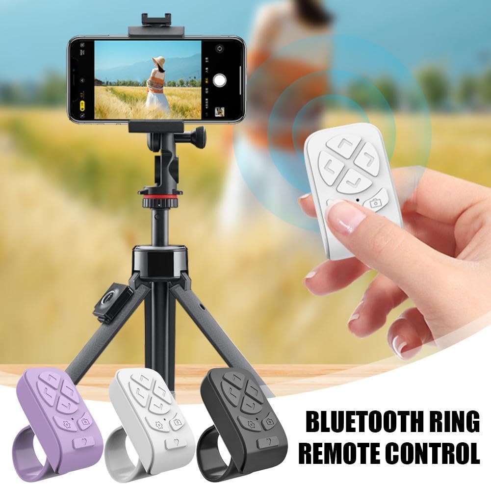 for TIK-Tok Remote Control Ring,Wireless Page Turner,Bluetooth Remote Control Ring Finger Scroller,Finger V1259-DP01-A-3022